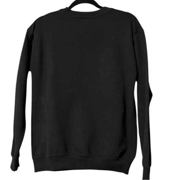 Nirvana Hall of Fame Black Graphic Sweatshirt with Pastel Graphic. - Picture 3 of 6